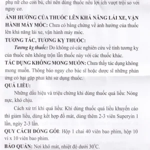 Thuốc V.phonte Vạn Xuân chữa trị phong thấp (40 viên)