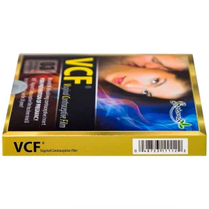 Màng phim tránh thai VCF Botania có khả năng diệt tinh trùng mỗi lần giao hợp (3 miếng)