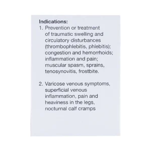 Thuốc Venosan Retard 263.2mg Dr. Willmar Schwabe điều trị viêm tĩnh mạch huyết khối (10 vỉ x 10 viên)