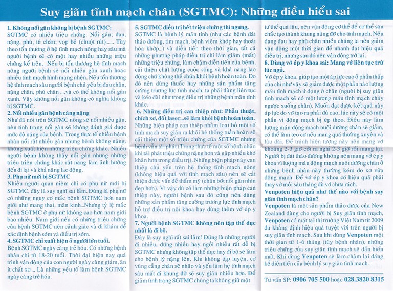 Viên uống Venpoten Pro-life hỗ trợ làm tăng trương lực tĩnh mạch (100 viên)