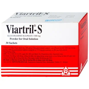 Bột pha uống Viartril-S 1500mg Rottapharm giảm triệu chứng thoái hóa khớp nhẹ và trung bình (30 gói)
