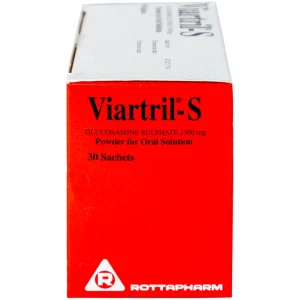 Bột pha uống Viartril-S 1500mg Rottapharm giảm triệu chứng thoái hóa khớp nhẹ và trung bình (30 gói)