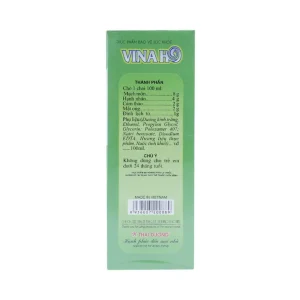 Viên uống Vinaho Thái Dương bổ phế, hỗ trợ làm giảm các chứng ho (100ml)