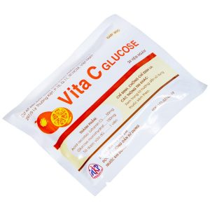 Viên ngậm Vita C Glucose Mekophar bổ sung Vitamin C (46 túi nhôm x 24 viên)