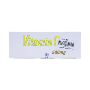 Thuốc Vitamin C MKP 500mg Mekophar phòng và điều trị bệnh Scorbut (20 vỉ x 10 viên)