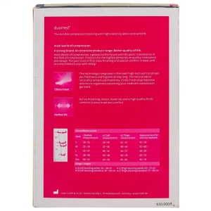 Vớ gối y khoa Duomed size L hỗ trợ điều trị suy tĩnh mạch, phù chân, đau nhức chân