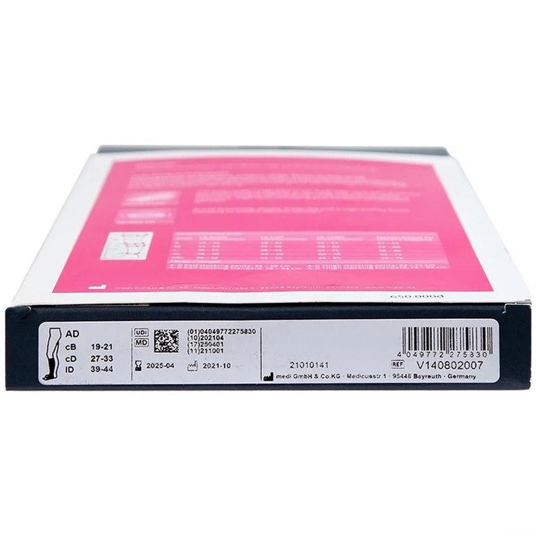 Vớ gối y khoa Duomed size S hỗ trợ điều trị suy tĩnh mạch, phù chân, đau nhức chân