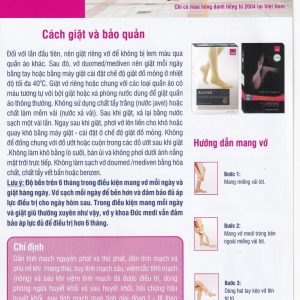 Vớ gối y khoa Duomed size S hỗ trợ điều trị suy tĩnh mạch, phù chân, đau nhức chân