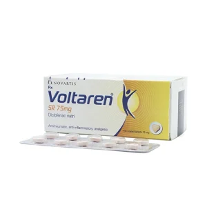 Thuốc Voltaren SR 75mg Novartis điều trị viêm và thoái hóa của bệnh thấp khớp (10 vỉ x 10 viên)