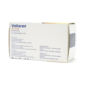 Thuốc Voltaren SR 75mg Novartis điều trị viêm và thoái hóa của bệnh thấp khớp (10 vỉ x 10 viên)