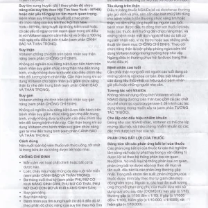 Thuốc Voltaren SR 75mg Novartis điều trị viêm và thoái hóa của bệnh thấp khớp (10 vỉ x 10 viên)