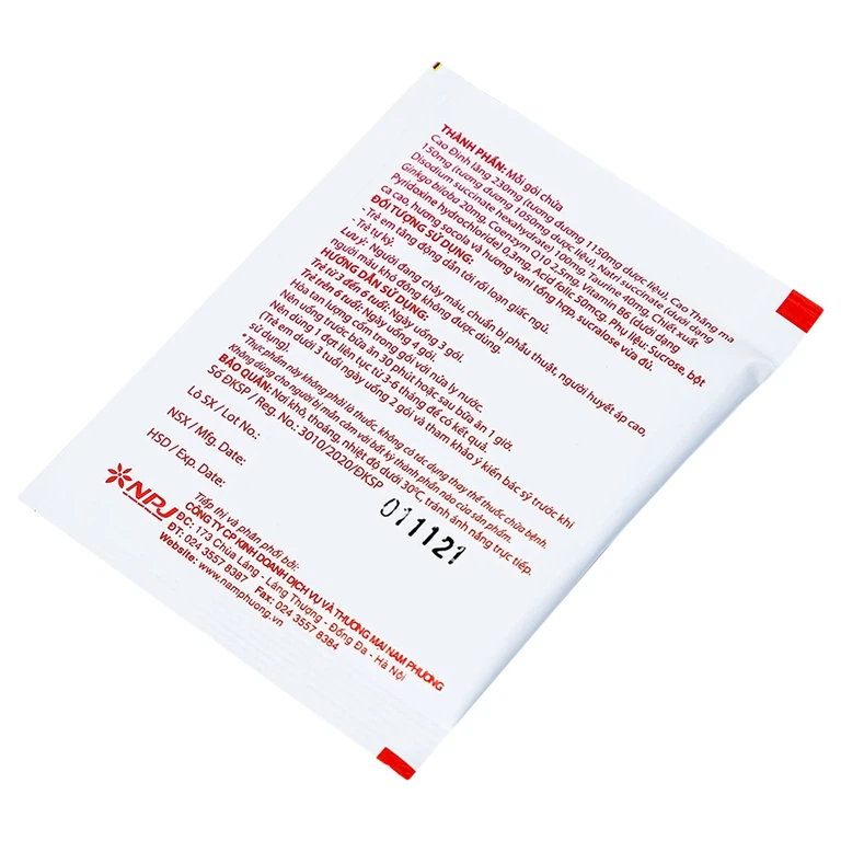 Bột Vương Não Khang IMC hoạt huyết, tăng cường vi chất cho não, cải thiện giấc ngủ (30 gói)