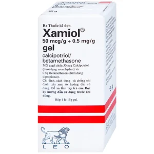 Gel Xamiol LEO điều trị tại chỗ bệnh vẩy nến da đầu (15g)