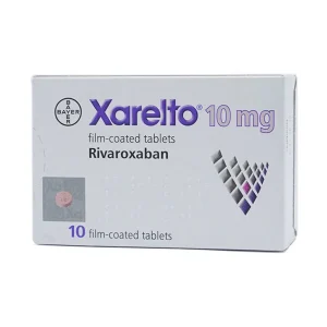 Thuốc Xarelto 10mg Bayer phòng ngừa thuyên tắc huyết khối tĩnh mạch (1 vỉ x 10 viên)