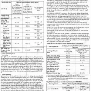 Thuốc Xarelto 20mg Bayer dự phòng đột quỵ và thuyên tắc mạch toàn thân (1 vỉ x 14 viên)