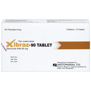Thuốc Xibraz-90 Tablet Aristopharma giảm triệu chứng thoái hóa khớp (2 vỉ x 15 viên)