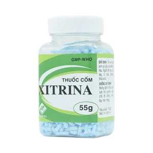 Thuốc cốm Xitrina Vidipha dùng cho ăn không tiêu, đau dạ dày, ói mửa (55g)