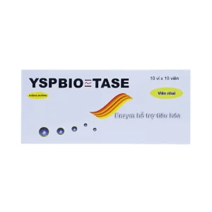 Viên nhai YSPBIO TASE YSP hỗ trợ tiêu hóa (10 vỉ x 10 viên)