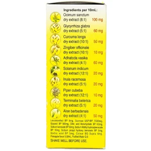 Siro Zecuf Herbal Syrup hỗ trợ bổ phế, giảm ho, làm dịu mát cổ họng (100ml)