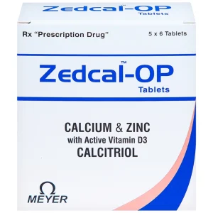 Thuốc Zedcal-OP Meyer điều trị loãng xương (5 vỉ x 6 viên)