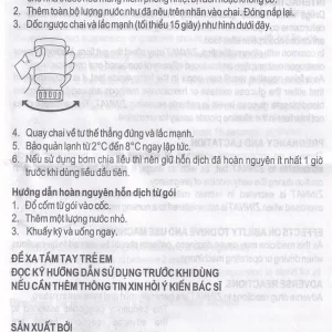 Cốm pha hỗn dịch uống Zinnat Suspension 125mg GSK hỗ trợ điều trị viêm xoang, viêm amidan (10 gói)