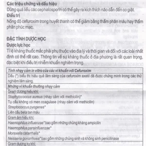 Cốm pha hỗn dịch uống Zinnat Suspension 125mg GSK hỗ trợ điều trị viêm xoang, viêm amidan (10 gói)