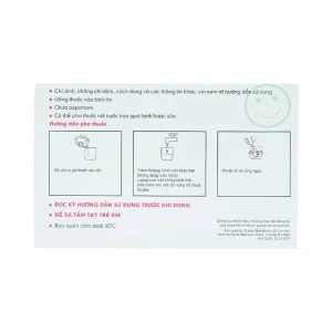 Cốm pha hỗn dịch uống Zinnat Suspension 125mg GSK hỗ trợ điều trị viêm xoang, viêm amidan (10 gói)