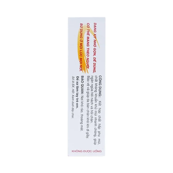 Chai xịt Zuchi Hoa Linh khử mùi hôi cơ thể (20ml)