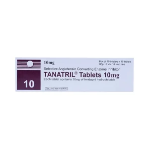 Thuốc Tanatril Tablets 10mg Tanabe điều trị tăng huyết áp vô căn (10 vỉ x 10 viên)
