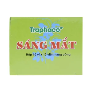 Thuốc Sáng Mắt Traphaco điều trị mờ mắt, nhức mắt (10 vỉ x 10 viên)