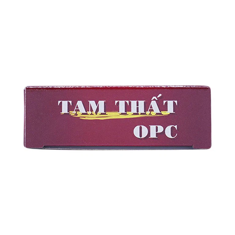 Thuốc Tam Thất OPC điều trị các chứng xuất huyết (2 vỉ x 10 viên)