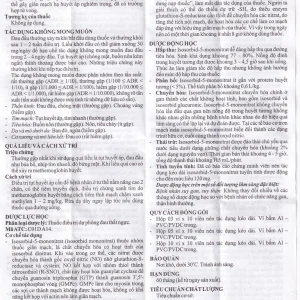 Thuốc Imidu 60mg Hasan điều trị dự phòng cơn đau thắt ngực (3 vỉ x 10 viên)