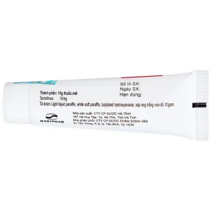 Thuốc mỡ Sovalimus 0.1% Hadiphar điều trị chàm cơ địa (10g)