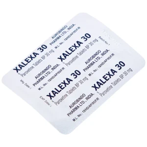 Thuốc Xalexa 30 Aurobindo điều trị các cơn trầm cảm lớn (3 vỉ x 10 viên)
