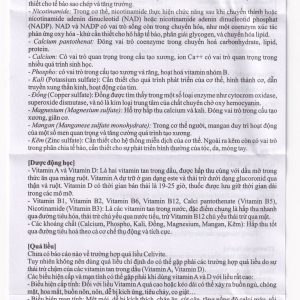 Thuốc Celivite Celogen Pharma bổ sung vitamin và khoáng chất (6 vỉ x 10 viên)