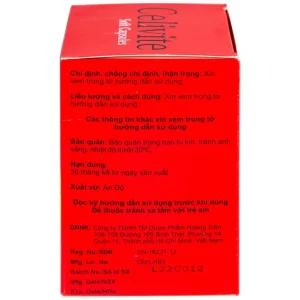 Thuốc Celivite Celogen Pharma bổ sung vitamin và khoáng chất (6 vỉ x 10 viên)