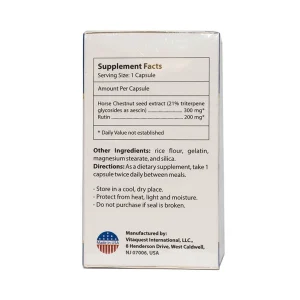 Viên uống Rotuven 300 Garden State Nutritionals điều trị suy giãn tĩnh mạch chân (60 viên)