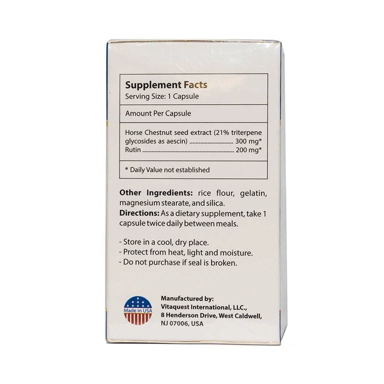 Viên uống Rotuven 300 Garden State Nutritionals điều trị suy giãn tĩnh mạch chân (60 viên)