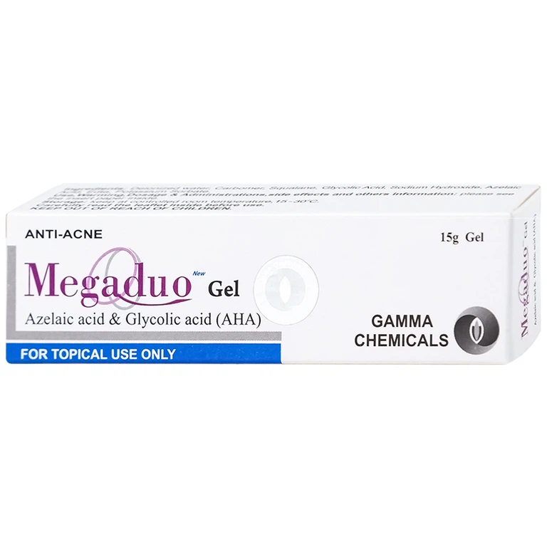 Gel Megaduo hỗ trợ ngừa mụn trứng cá, ngừa thâm, dưỡng da (15g)