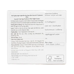 Kem ngăn ngừa lão hóa ban đêm Eucerin Hyaluron-Filler Night Cream (50ml)