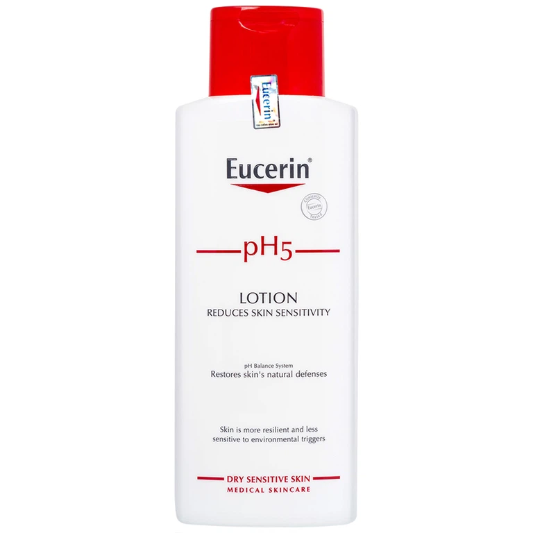 Sữa dưỡng thể Eucerin pH5 Lotion cung cấp độ ẩm cho da mịn màng và mềm mại (250ml)
