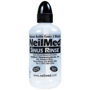 Bộ dụng cụ 1 bình + 10 gói bột rửa mũi NeilMed Sinus Rinse làm sạch và ngăn ngừa chứng viêm mũi dị ứng