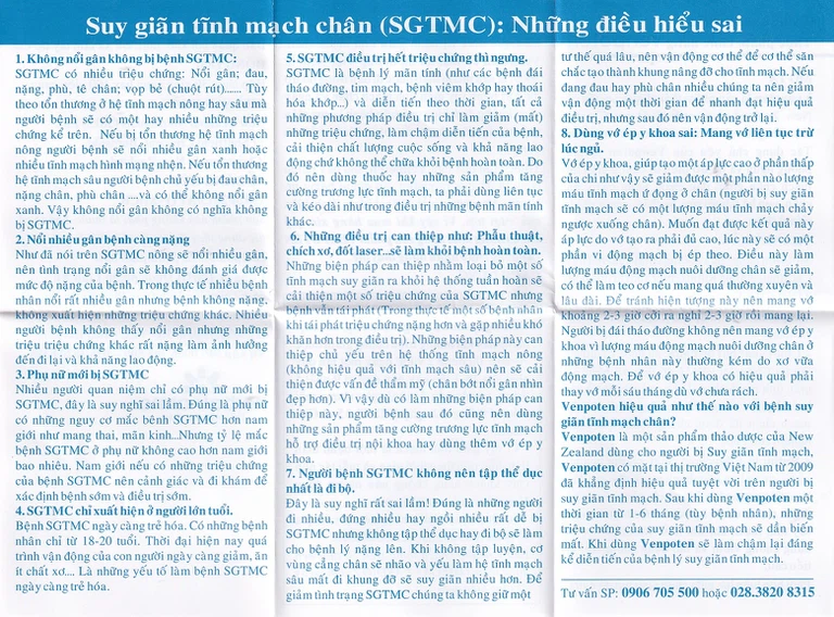Viên uống Venpoten Pro-life hỗ trợ làm tăng trương lực tĩnh mạch (30 viên)