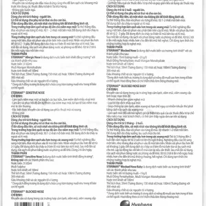 Dung dịch xịt mũi Stérimar Nose Hygiene And Comfor 50ml loại bỏ bụi bẩn niêm mạc mũi cho trẻ từ 3 tuổi - người lớn