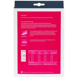 Vớ gối y khoa Duomed size M hỗ trợ điều trị suy tĩnh mạch, phù chân, đau nhức chân