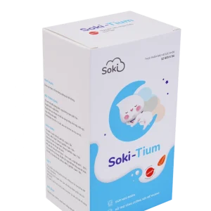 Bột hòa tan Soki-Tium giúp ngủ ngon, tăng sức đề kháng (12 gói x 3g)