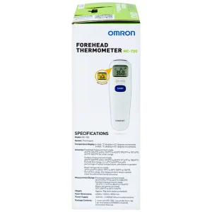 Nhiệt kế đo ở trán Omron Forehead Thermometer MC-720 cho kết quả tức thì