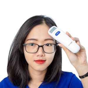 Nhiệt kế đo ở trán Omron Forehead Thermometer MC-720 cho kết quả tức thì