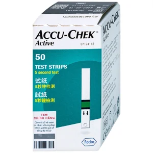 Que thử đường huyết Accu-Chek Active dùng cho máy Accu-Chek Active (50 cái)