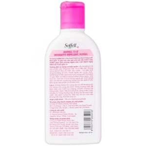 Kem xua muỗi Soffell hương hoa giúp chống muỗi trong suốt 10 giờ (60ml)